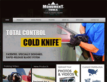 Tablet Screenshot of monumenttools.net